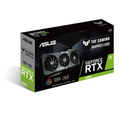 Видеокарта Видео карта Asus TUF-RTX3080-10G-V2-Gaming цена | pigu.lt