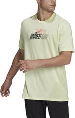 Футболки Adidas M Keep G Tee Green HA4067 HA4067/XL цена и информация | Мужские футболки | pigu.lt