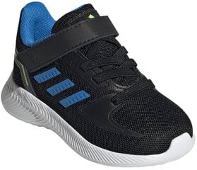 Sportiniai bateliai vaikams Adidas Runfalcon 2.0 I Blue Black GX3542, juodi kaina ir informacija | Sportiniai batai vaikams | pigu.lt