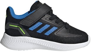 Sportiniai bateliai vaikams Adidas Runfalcon 2.0 I Blue Black GX3542, juodi kaina ir informacija | Sportiniai batai vaikams | pigu.lt