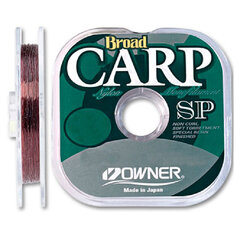 Valas OWNER Broad-Carp 100m 0.22mm kaina ir informacija | Valai | pigu.lt