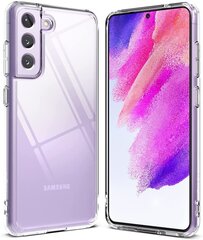Fusion Ultra užpakalinis dėklas 1 mm apsauginis silikoninis dėklas skirtas Samsung G990 Galaxy S21 FE skaidrus kaina ir informacija | Telefono dėklai | pigu.lt
