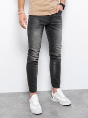 Мужские джинсы Edoti P1023, темно-серые цена и информация | Мужские брюки FINIS | pigu.lt