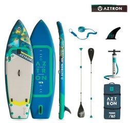 Pripučiama Irklentė Aztron Polaris Adventure Fishing Sup 11.4 kaina ir informacija | Irklentės, vandens slidės ir atrakcionai | pigu.lt