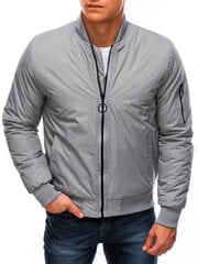куртка демисезонная C532 - серая цена и информация | Мужские куртки | pigu.lt