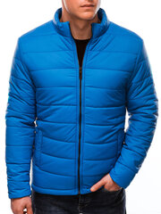 Мужская куртка переходная Edoti C526 синяя цена и информация | Мужские куртки | pigu.lt