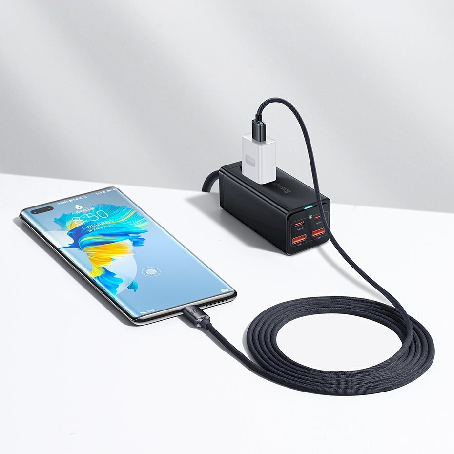 Baseus laidai telefonams USB C 100W 2m kaina ir informacija | Laidai telefonams | pigu.lt