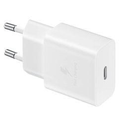 Зарядное устройство Samsung 15W Power Adapter EP-T1510NWEGEU White (EU Blister) цена и информация | Samsung Мобильные телефоны и аксессуары | pigu.lt