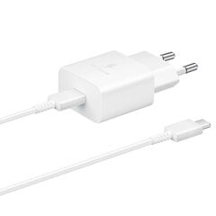 "Samsung" 15 W maitinimo adapteris, baltas EP-T1510XWEGEU kaina ir informacija | Krovikliai telefonams | pigu.lt