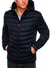 куртка весна-осень C368 - темно-синий цена и информация | Мужские куртки | pigu.lt
