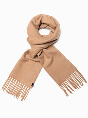 шарф A375 - светло-желтый цена и информация | Мужские шарфы, шапки, перчатки | pigu.lt