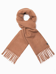 шарф A375 - коричневый цена и информация | Мужские шарфы, шапки, перчатки | pigu.lt