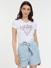 Женская футболка Guess W2GI06*G011, белая 7628067192020 цена и информация | Футболка женская | pigu.lt