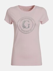 Moteriški marškinėliai Guess W1RI14*G6K9, rožinės spalvos 7624302631668 kaina ir informacija | Marškinėliai moterims | pigu.lt