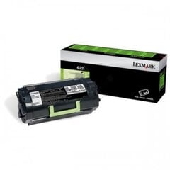 Lazarinė kasetė Lexmark 622 (62D2000) Return, juoda kaina ir informacija | Kasetės lazeriniams spausdintuvams | pigu.lt