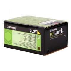 Lazerinė kasetė Lexmark 70C20Y0 kaina ir informacija | Kasetės lazeriniams spausdintuvams | pigu.lt