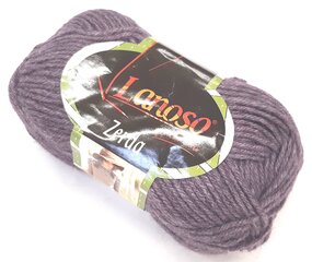 Нитки для вязания Lanoso Zerda 100г; цвет светло-фиолетовый 978 цена и информация | Принадлежности для вязания | pigu.lt