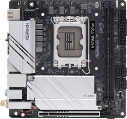 Аксессуар для охлаждения компьютера ASRock H670M-ITX, AX цена и информация | Материнские платы	 | pigu.lt