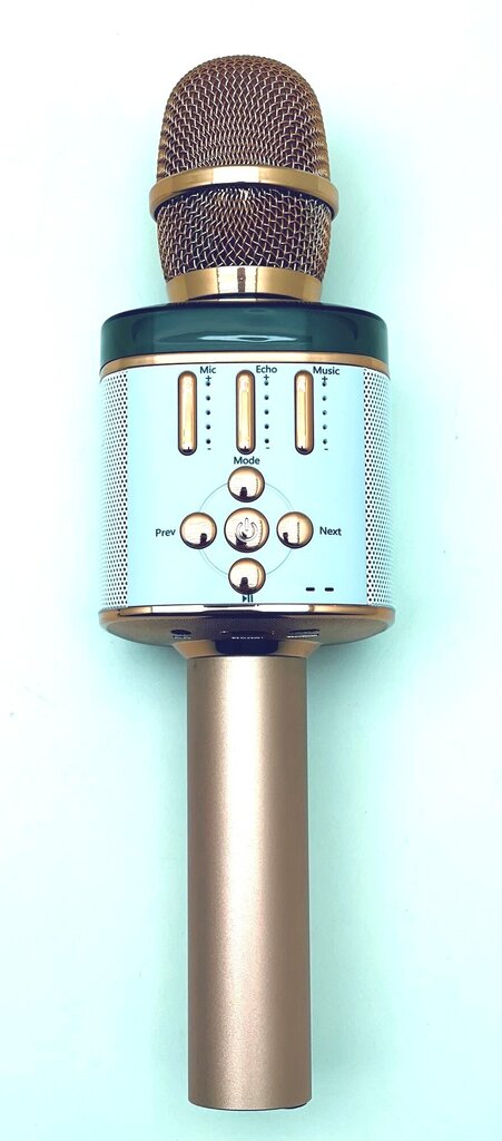 Belaidis Bluetooth Karaoke mikrofonas Q136 Su šviesos efektais kaina ir informacija | Mikrofonai | pigu.lt