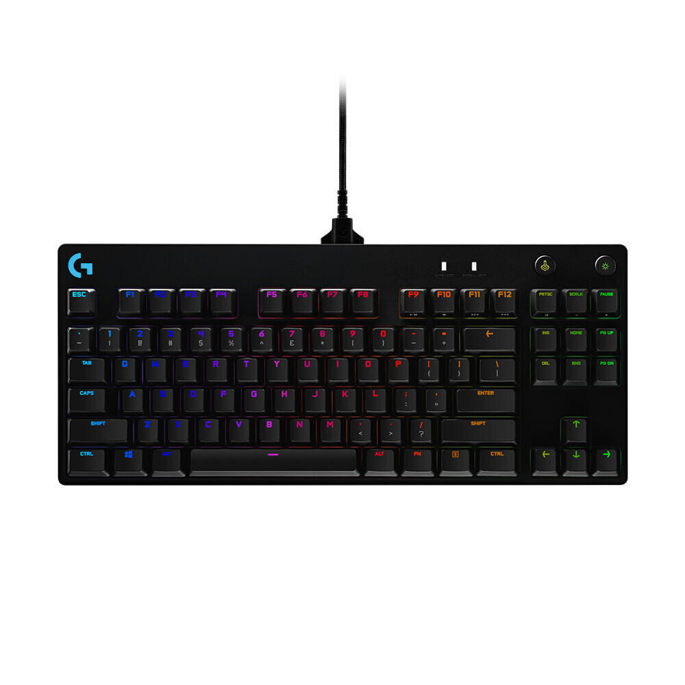 Klaviatūra Logitech 920-010593 RGB LED kaina ir informacija | Klaviatūros | pigu.lt