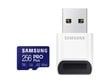 MEMORY MICRO SDXC PRO+ 256GB/W/READER MB-MD256KB/WW SAMSUNG цена и информация | Atminties kortelės telefonams | pigu.lt