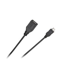 Cabletech USB - micro USB kabelis 0.2m kaina ir informacija | Laidai telefonams | pigu.lt