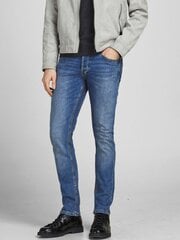 JACK & JONES Glenn vyriški džinsai 12184473*L32, mėlyni 5715212085190 kaina ir informacija | Džinsai vyrams | pigu.lt