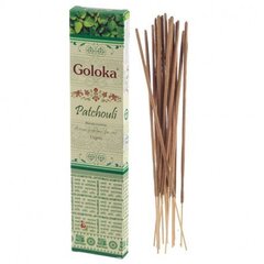 Smilkalų lazdelės Goloka Patchouli, 15 g kaina ir informacija | Namų kvapai | pigu.lt