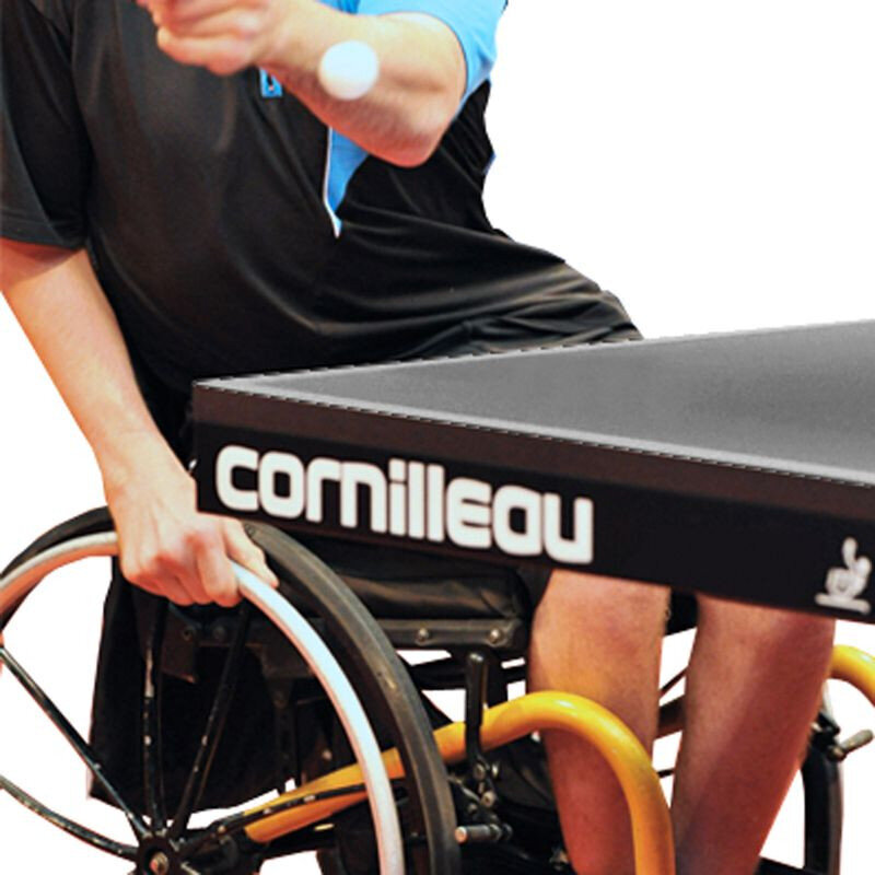 Stalo teniso stalas Competition Cornileau, 25mm, juodas kaina ir informacija | Stalo teniso stalai ir uždangalai | pigu.lt