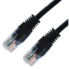 Патчкорд кат. 6 FTP NANOCABLE 10.20.0401-BK (1 m) цена и информация | Кабели и провода | pigu.lt