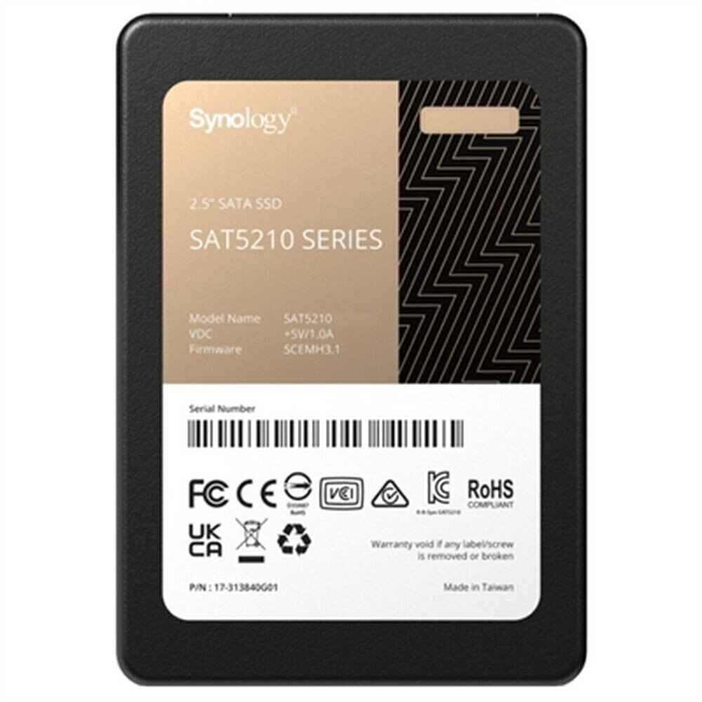 Synology SAT5210-960G 960 GB Sata 2,5" BFN-BB-S0232528 kaina ir informacija | Išoriniai kietieji diskai (SSD, HDD) | pigu.lt