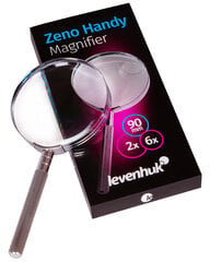 Padidinimo stiklas Levenhuk Zeno Handy ZH25 kaina ir informacija | Kanceliarinės prekės | pigu.lt