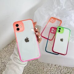 Чехол ColorFul Hard Case For iPhone 11, розовый цена и информация | Чехлы для телефонов | pigu.lt