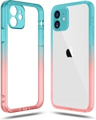 ColorFul Hard Case For iPhone 11, mélyna/ rožiné kaina ir informacija | Telefono dėklai | pigu.lt