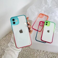 ColorFul Hard Case For iPhone 12, mélyna/ rožiné kaina ir informacija | Telefono dėklai | pigu.lt