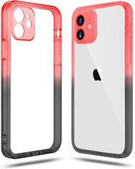 Чехол ColorFul Hard Case For iPhone 12, красный/черный цена и информация | Чехлы для телефонов | pigu.lt