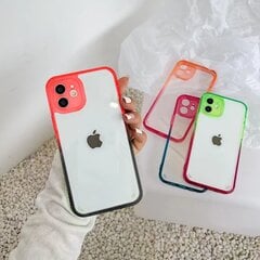 Чехол ColorFul Hard Case For iPhone 12, красный/черный цена и информация | Чехлы для телефонов | pigu.lt