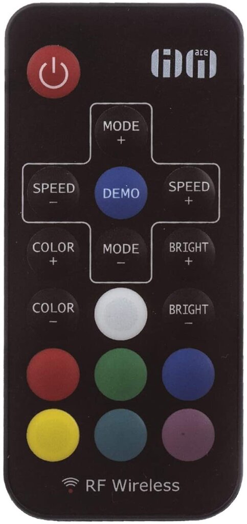 RGB spalvą keičiančios LED juostelės Lilware, 2 x 50 cm kaina ir informacija | Korpusų priedai | pigu.lt