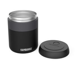 Maisto indelis Kambukka Bora 600 ml, Matte Black, 11-06010 kaina ir informacija | Termosai, termopuodeliai | pigu.lt