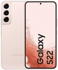 Samsung Galaxy S22 5G 8/128GB SM-S901BID Pink Gold цена и информация | Мобильные телефоны | pigu.lt