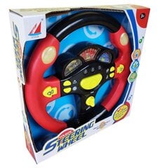 Interaktyvus žaislinis vairas su garsais ir šviesomis Steering Wheel kaina ir informacija | Lavinamieji žaislai | pigu.lt