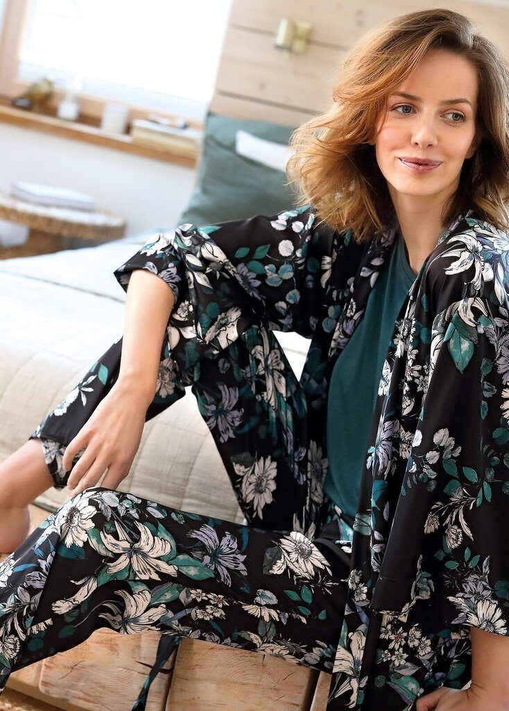 Pižama Nipplex Xena, žalios spalvos kaina ir informacija | Naktiniai, pižamos moterims | pigu.lt