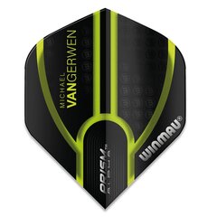 Smiginio sparneliai Winmau Prism Alpha MvG, 100 mikronų storio, 3 vnt kaina ir informacija | Smiginis | pigu.lt