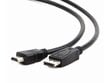 GEMBIRD KABEL DISPLAYPORT M -> HDMI M 1M цена и информация | Kabeliai ir laidai | pigu.lt