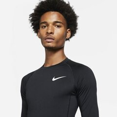 Nike футболка мужская Compression, черная цена и информация | Мужская спортивная одежда | pigu.lt