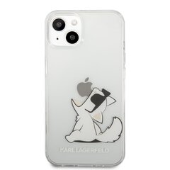 Karl Lagerfeld Saffiano Plaque чехол for iPhone 13 mini Black цена и информация | Чехлы для телефонов | pigu.lt