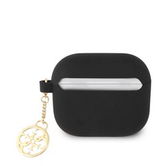 Guess 4G Charm AirPods 3 Black цена и информация | Guess Компьютерная техника | pigu.lt