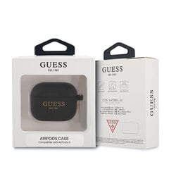 Guess 4G Charm AirPods 3 Black цена и информация | Аксессуары для наушников | pigu.lt