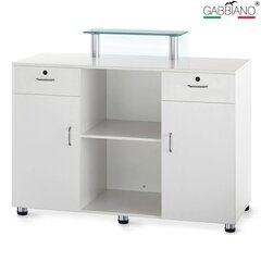 Профессиональный стол ожидания GABBIANO Q-0733, белый цена и информация | Мебель для салонов красоты | pigu.lt