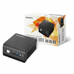 Barebone Gigabyte  BRIX BMPD-6005 NO HDD NO RAM цена и информация | Stacionarūs kompiuteriai | pigu.lt